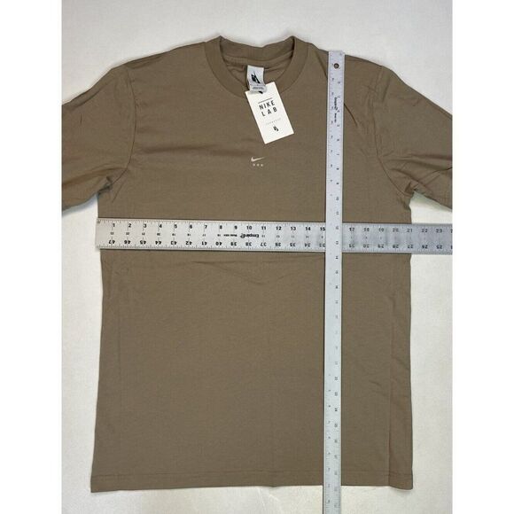NIKELAB X MMW Nike Center Swoosh Graphic T-shirt Men Medium Beige AA4244 235 NWT - Picture 7 of 8